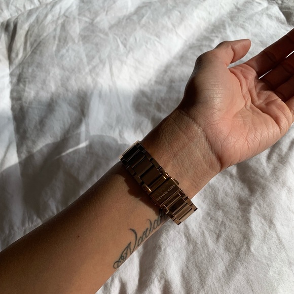 Rose Gold Michael Kors watch